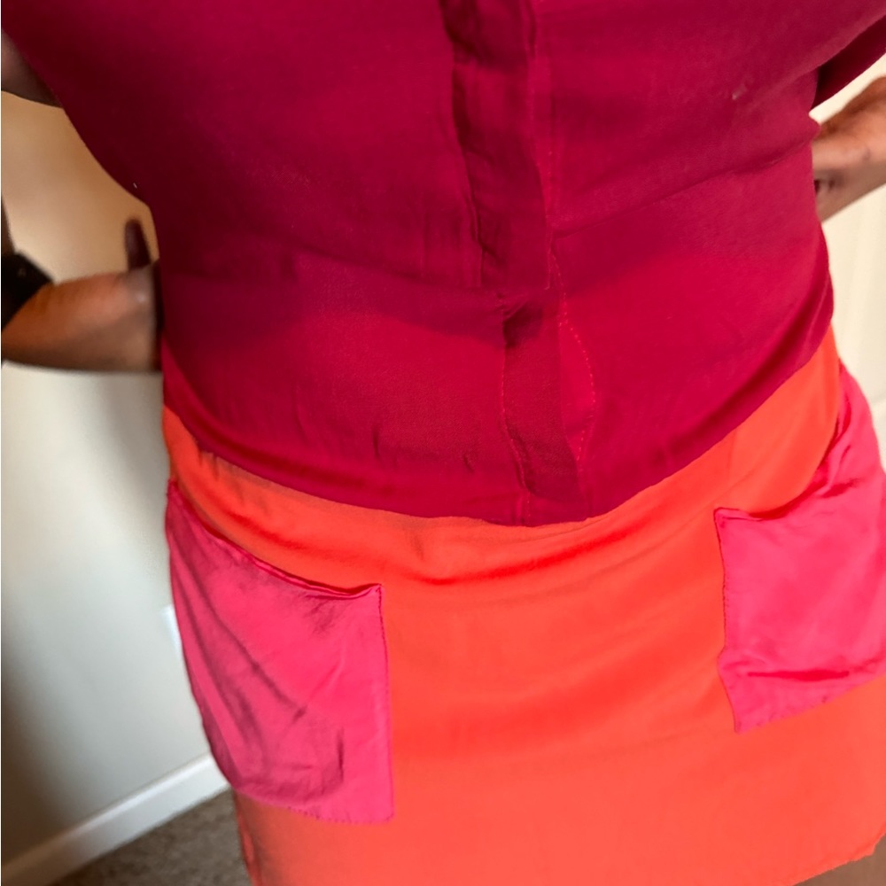 Colorful beach dress